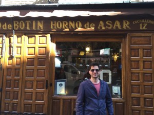 Restaurant Botin, another frequented by our dear friend Hem.
