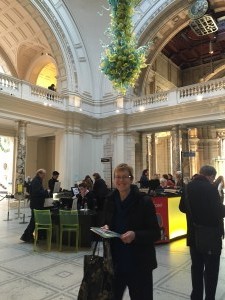 At the V&A, under the Chihuly
